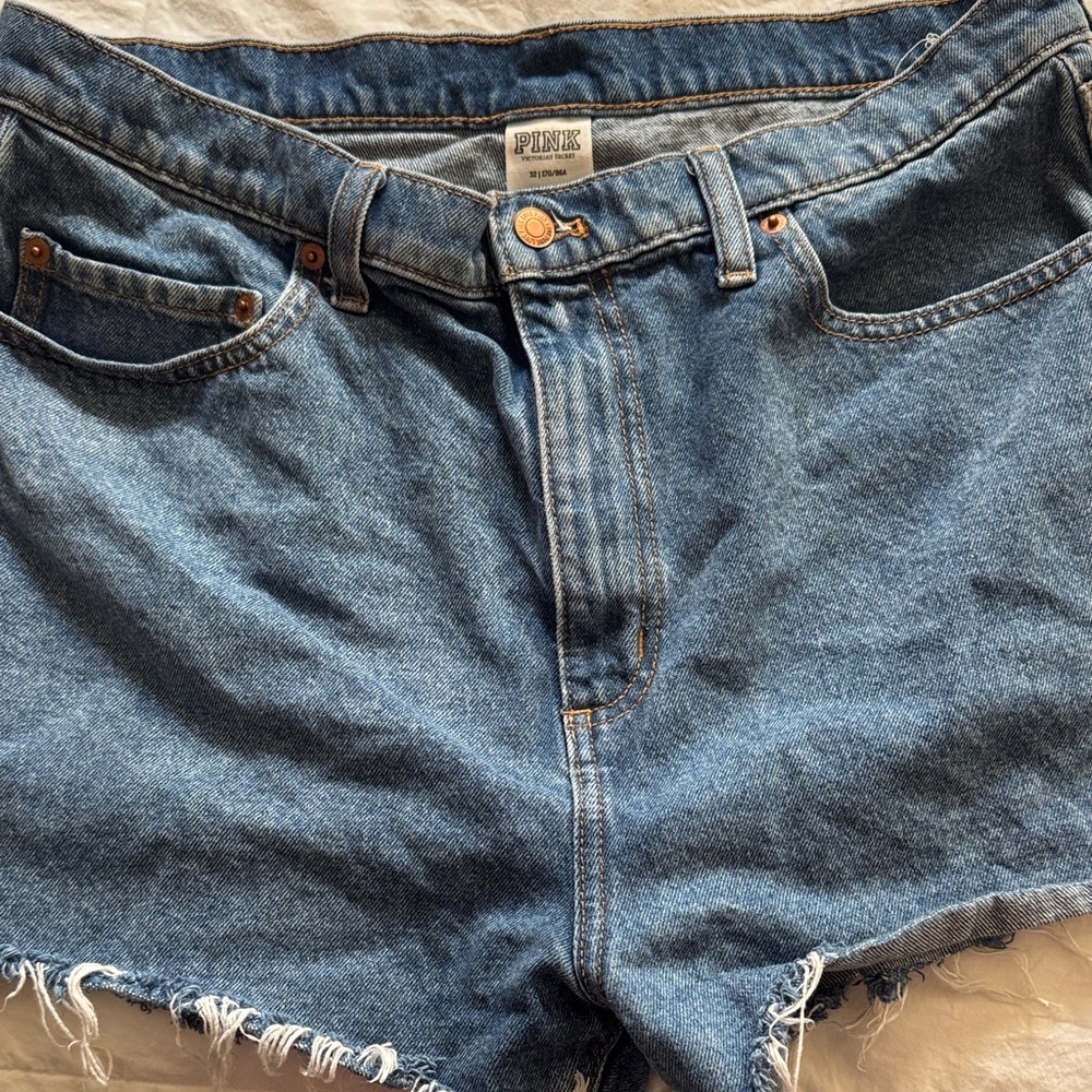 PINK VS Women's Blue Denim Shorts